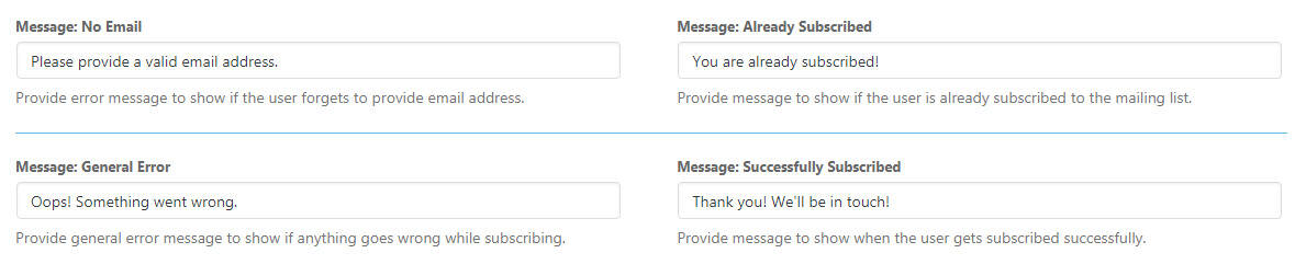  Minimal Coming Soon & Maintenance Mode for WordPress email messages