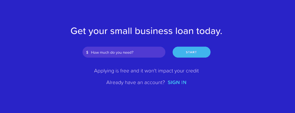 Business Loan Call to Action