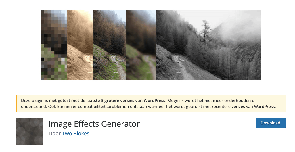 Image Effect Generator