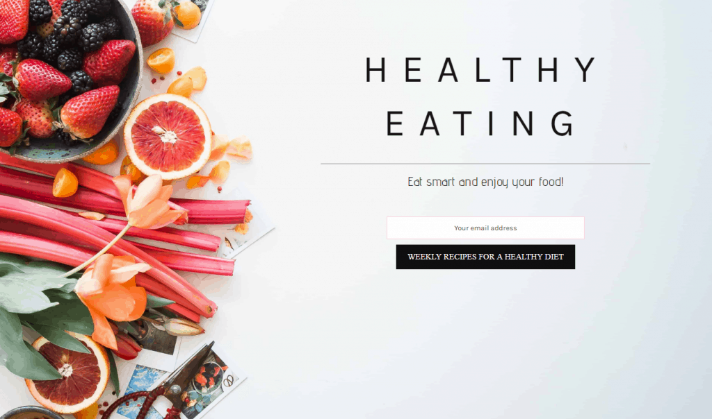 Healthy Eating WordPress Theme