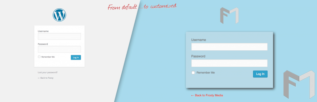 Custom Login WordPress Plugin