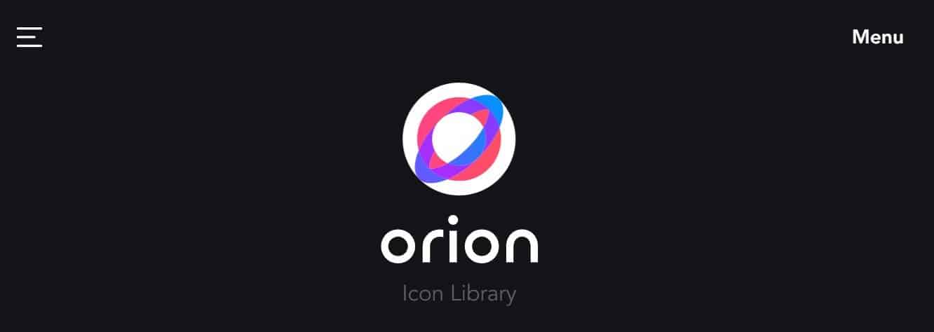 Orion Icon Library