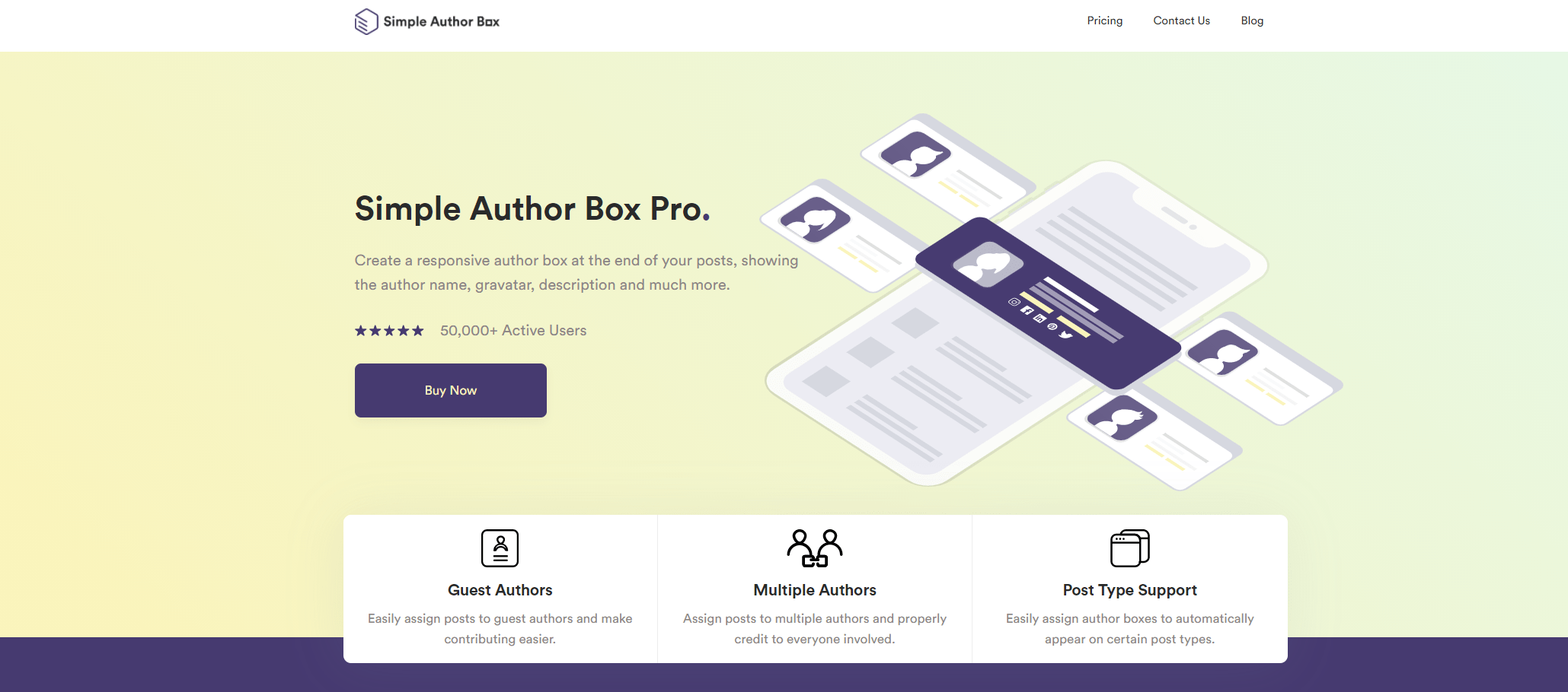 Simple Author Box