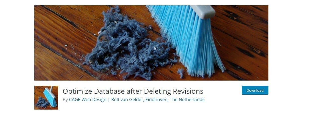 Optimize Database after Deleting Revisions