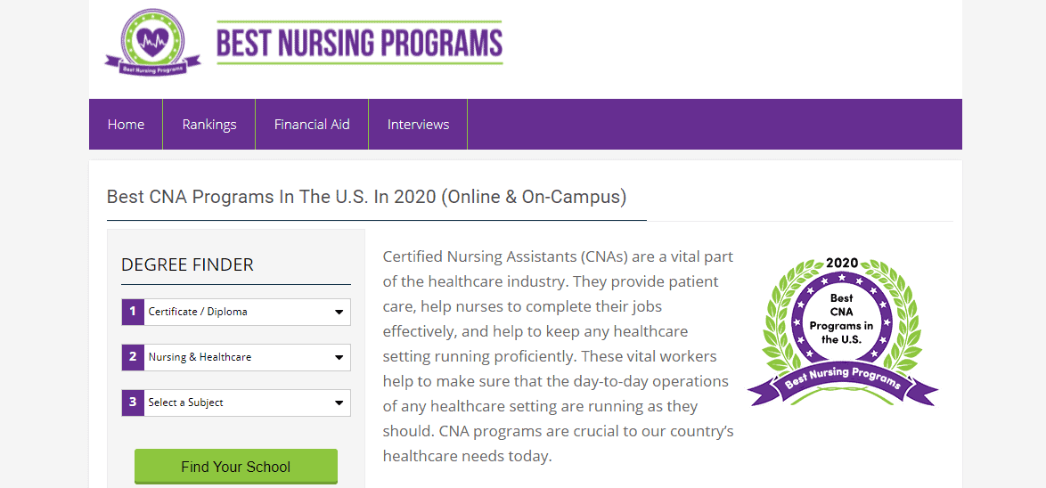 Best Nursing Programs