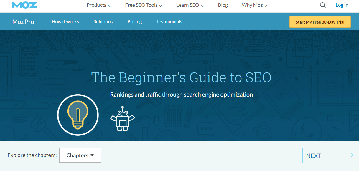 Moz beginners guide