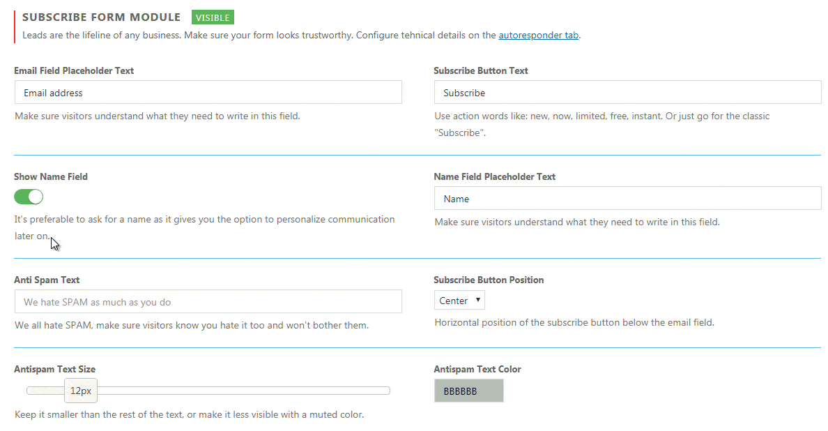 Coming Soon & Maintenance Subscription Form