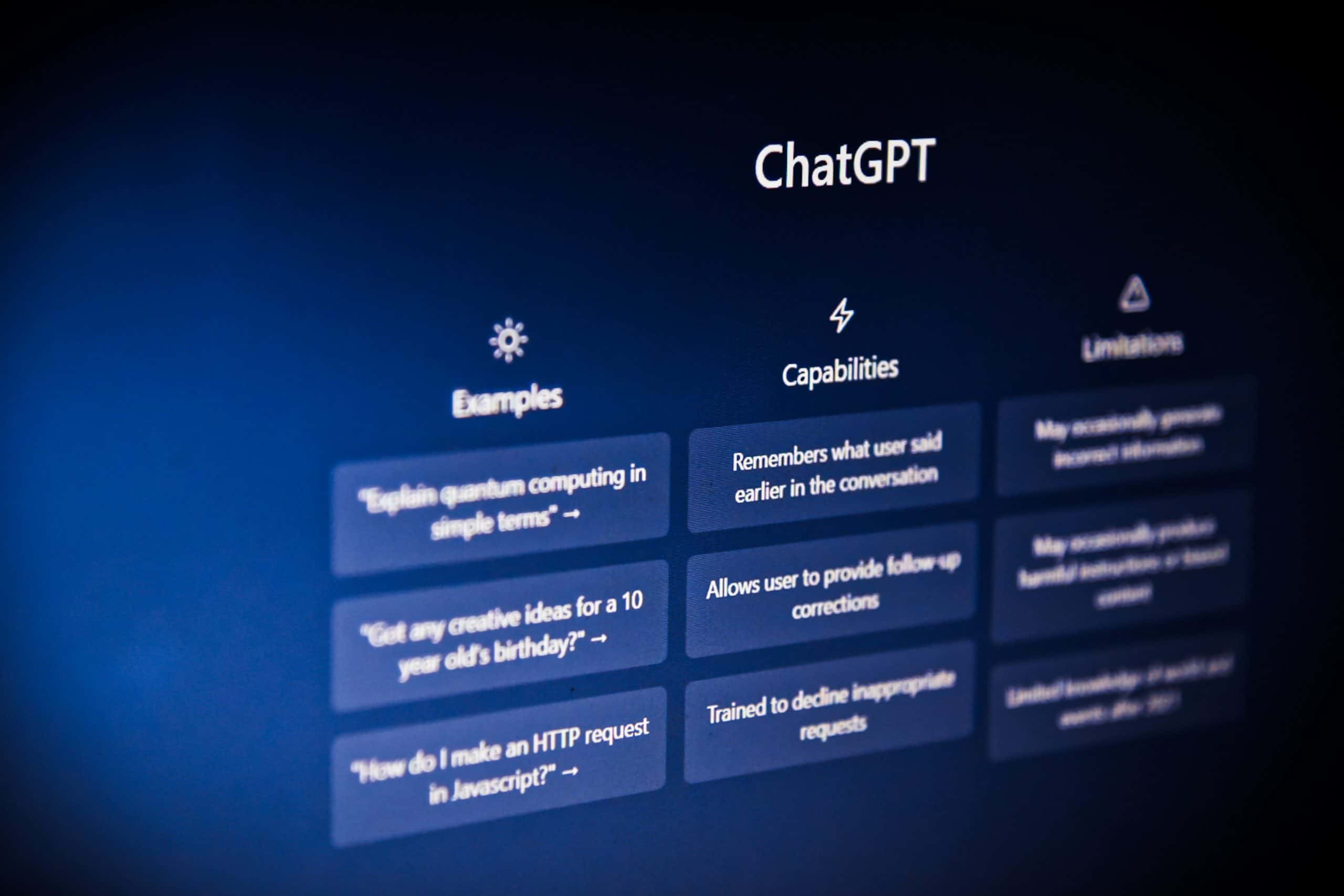 chatgpt sales features