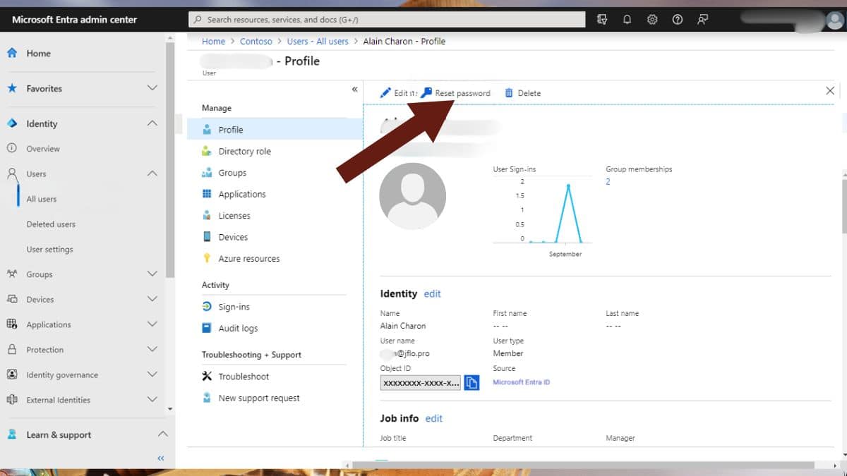How to Reset an Admin Password in Entra ID