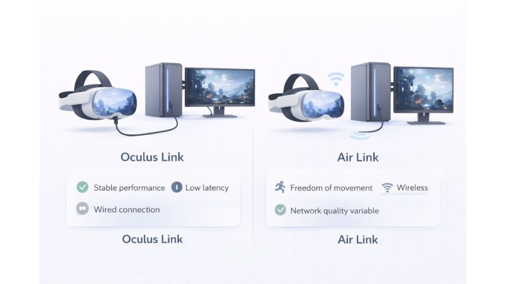 Oculus Link vs Air Link