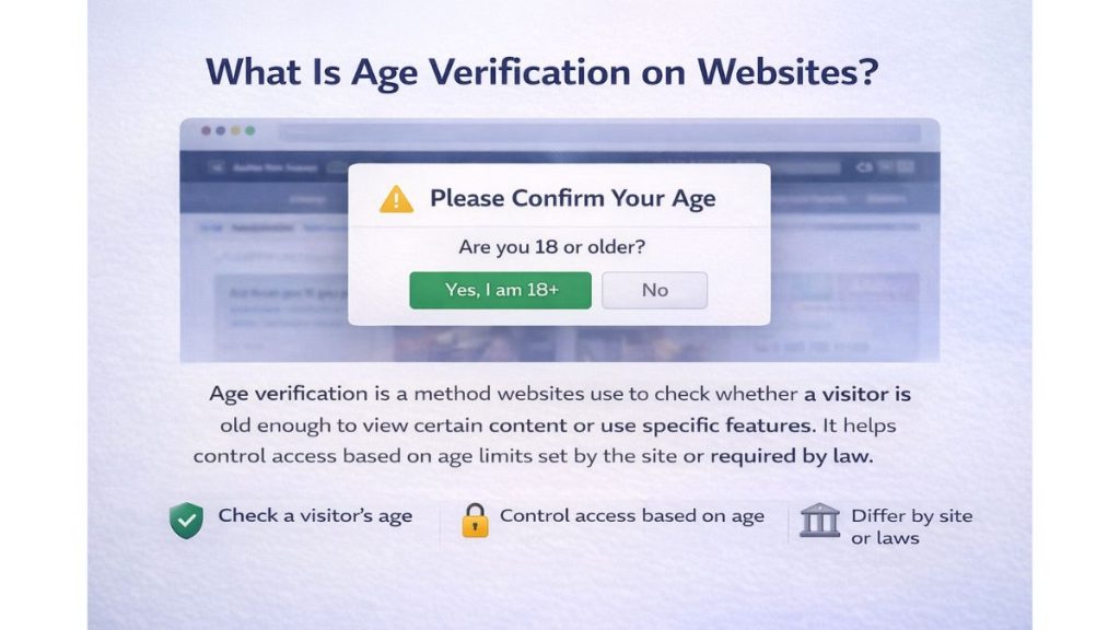 What Is Age Verification on Websites